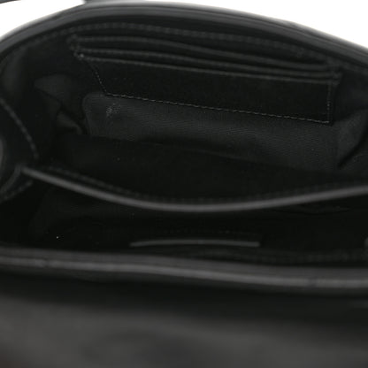 Saint Laurent Calfskin Y Quilted Monogram Monochrome Toy Loulou Crossbody Bag Black 5 of 14