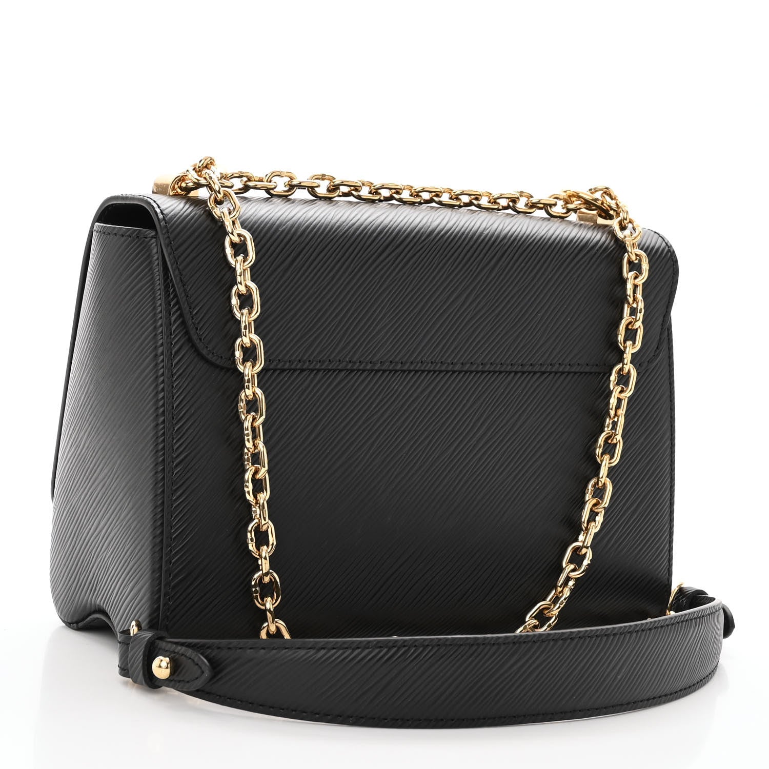 Louis Vuitton Epi Twist Shoulder Bag MM Black 3 of 10