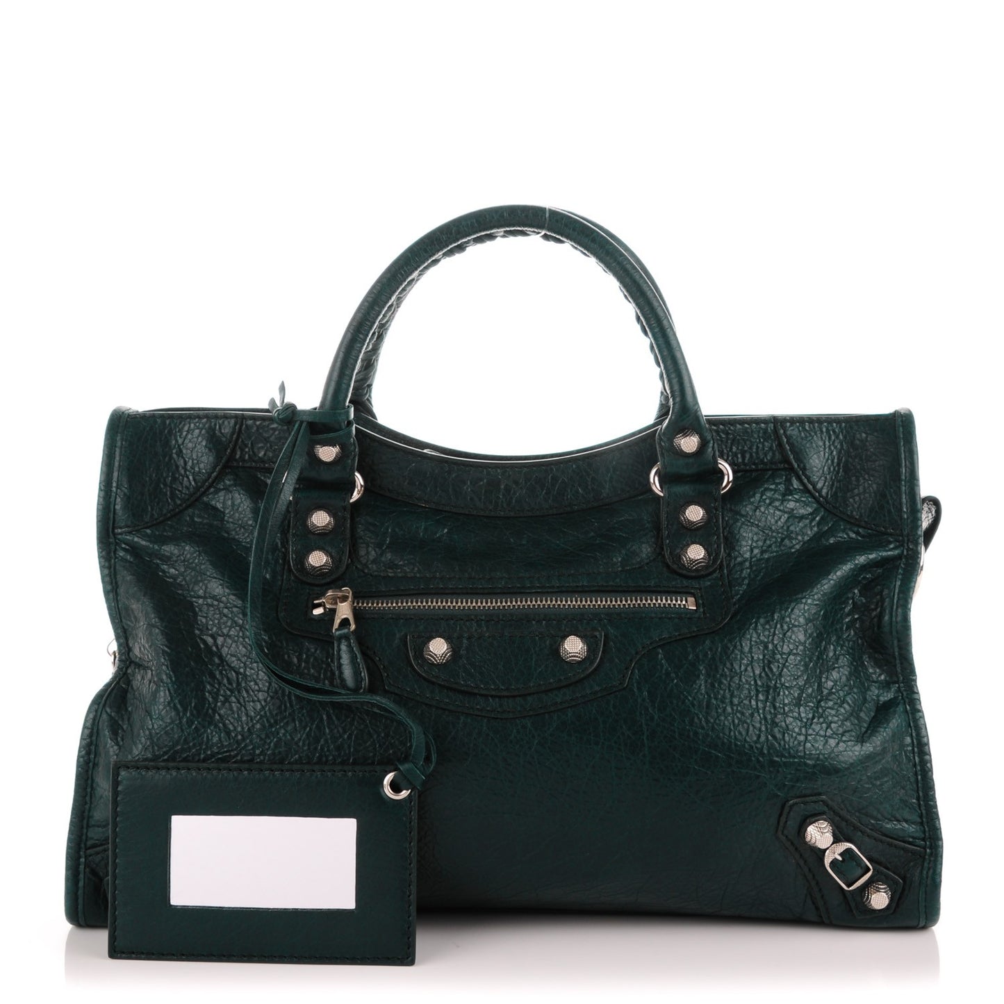 Agneau Giant 12 Silver Hardware City Vert Pinede
