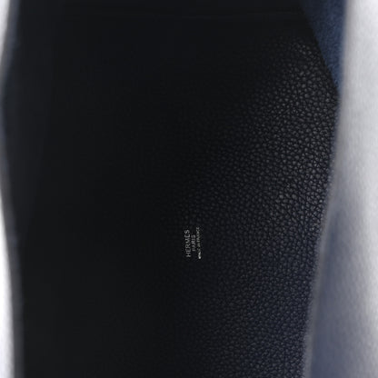 Hermes Taurillon Clemence Picotin Lock 26 GM Bleu Nuit 5 of 9