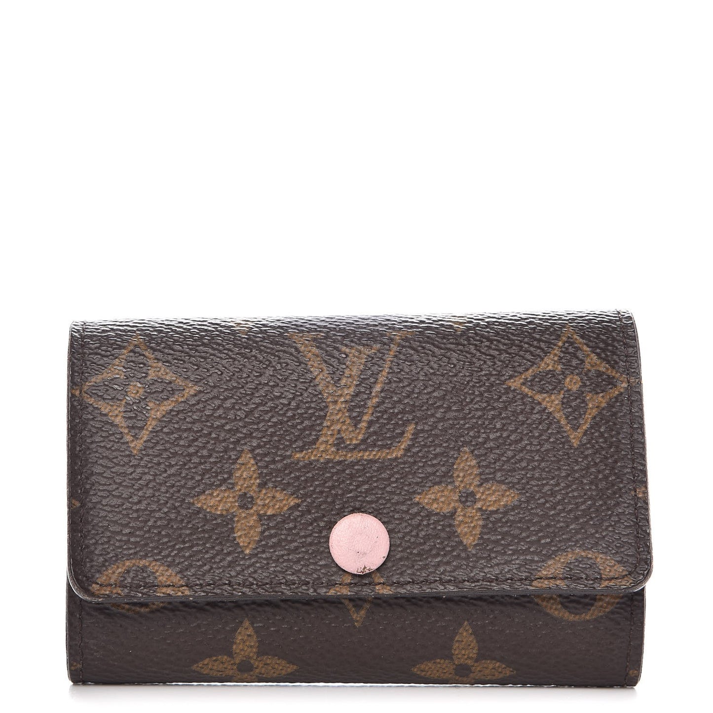 Monogram Multicles 6 Key Holder Rose Ballerine