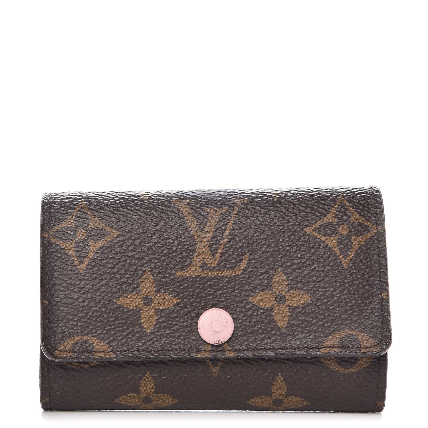 Louis Vuitton Monogram Multicles 6 Key Holder Rose Ballerine 1 of 12