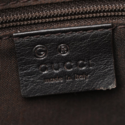 Gucci Monogram Crest Tote Brown 6 of 17