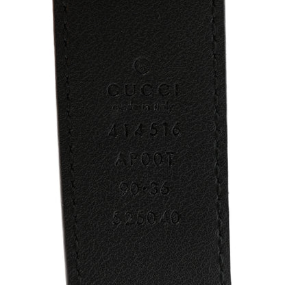 Gucci Calfskin Double G 30mm Belt 90 36 Black 5 of 8