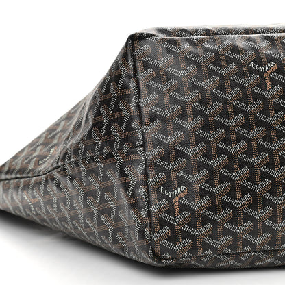 Goyard Goyardine Saint Louis GM Black Gold 10 of 14