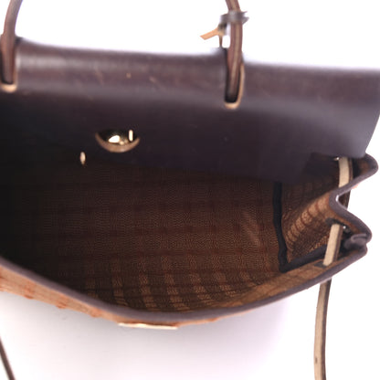 Hermes Canvas Waffle Herbag 30 PM Backpack 4 of 4