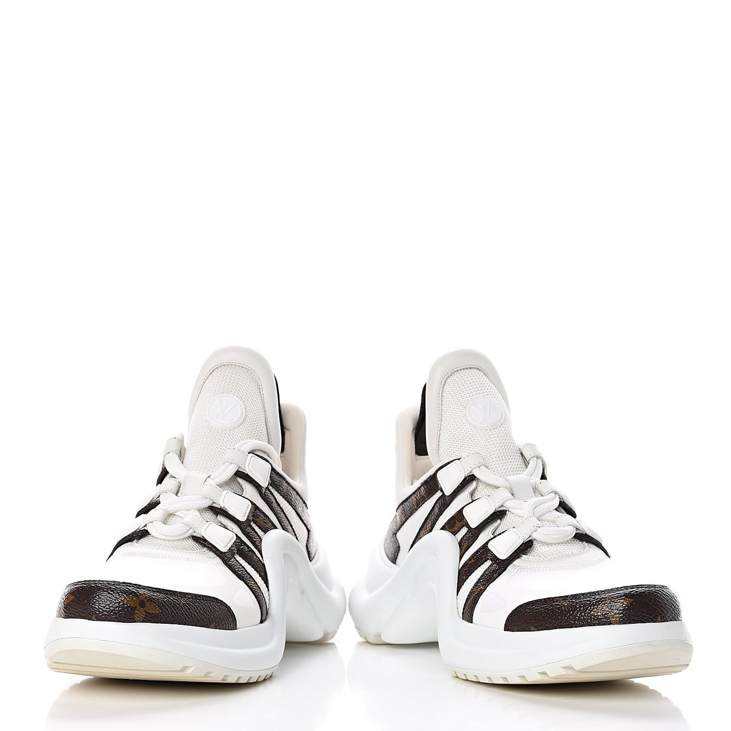 Patent Monogram LV Archlight Sneakers 36.5 White