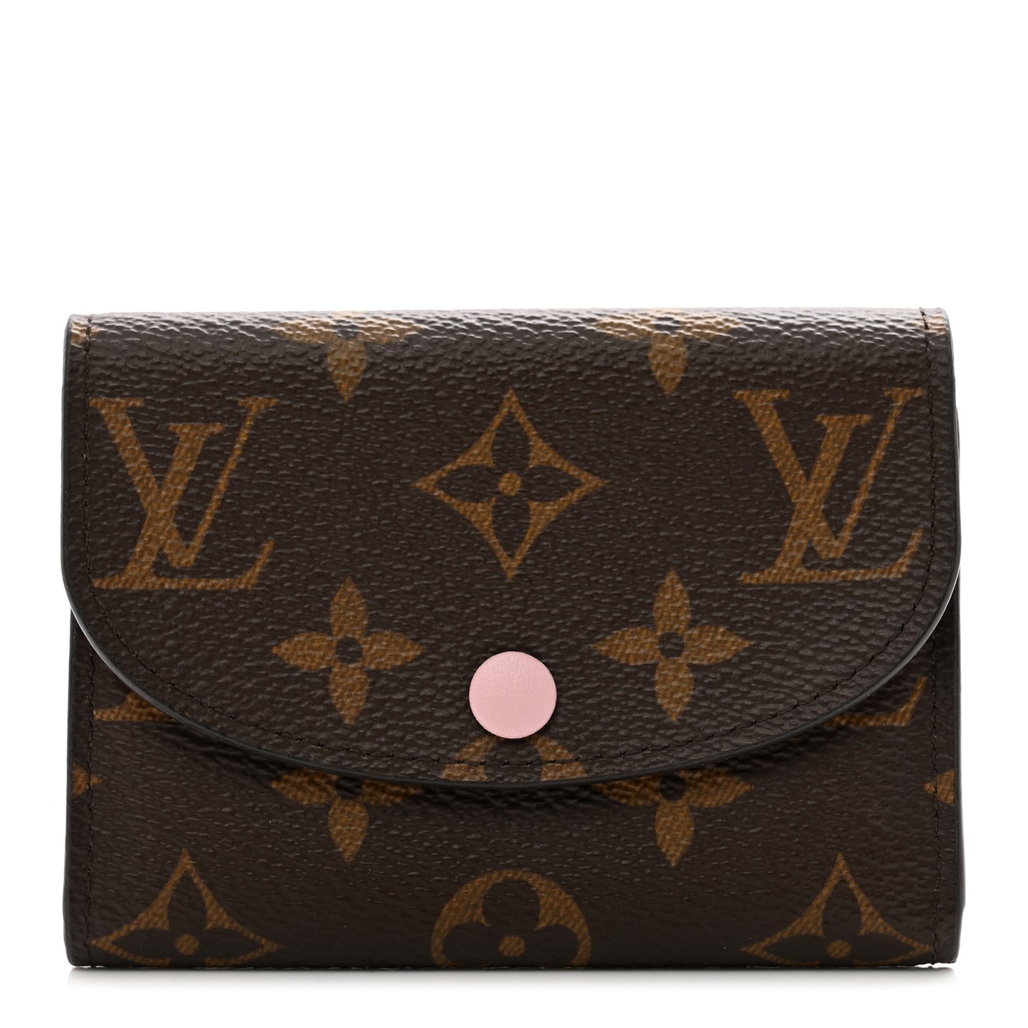 Monogram Rosalie Coin Purse Rose Ballerine