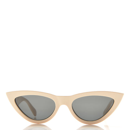 Celine Acetate Cat Eye Sunglasses CL40019I Ivory 2 of 7