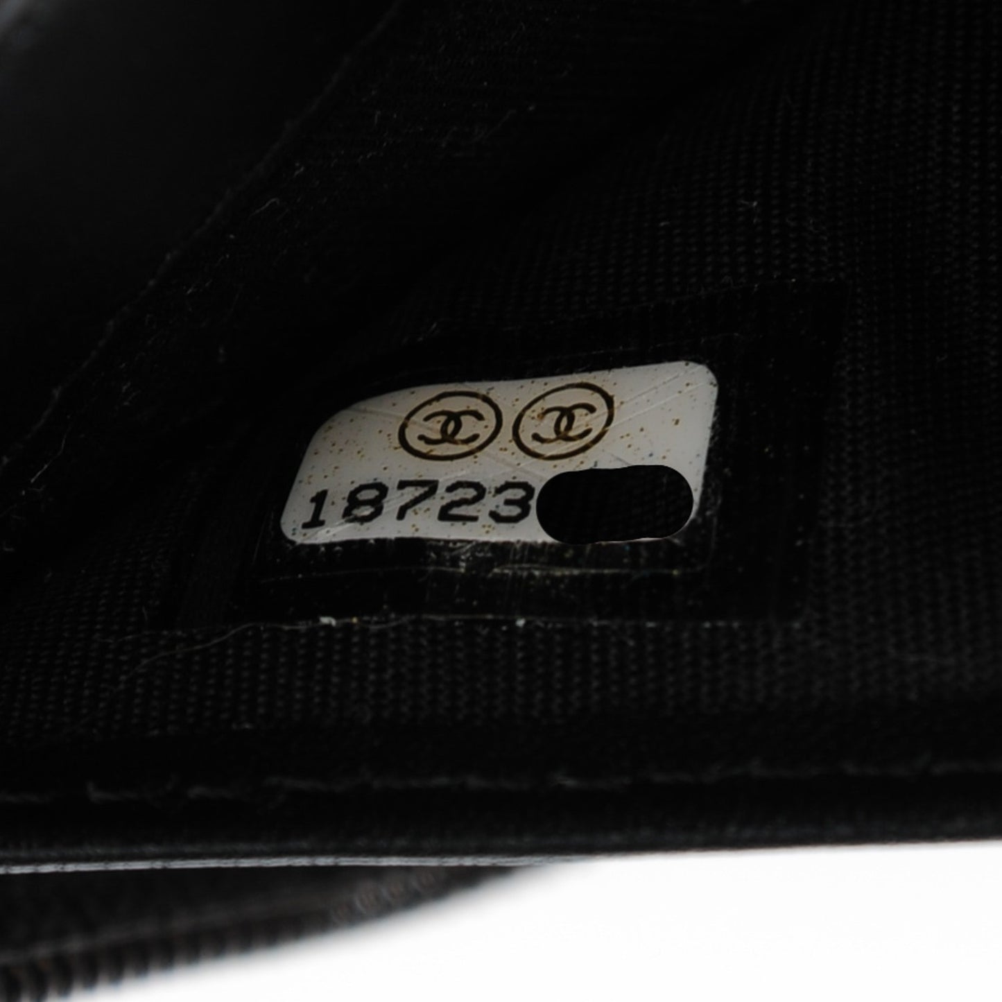 Caviar Large Timeless CC Zip Around Wallet Black