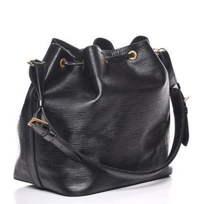 Louis Vuitton Epi Petit Noe Black 3 of 13