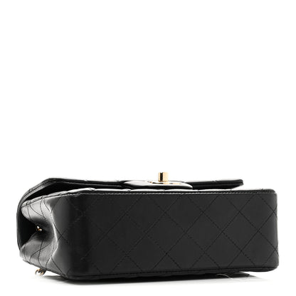 Chanel Lambskin Quilted Mini Rectangular Flap Black 4 of 10