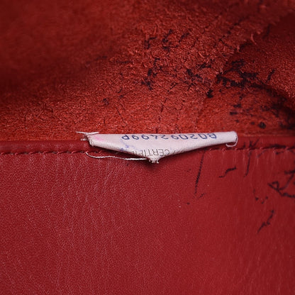 Bottega Veneta Calfskin Intrecciomirage Tote Red 6 of 10