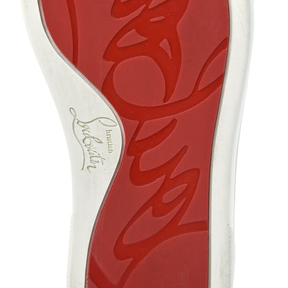 Christian Louboutin Calfskin Vieira Flat Sneakers 35.5 Latte 9 of 10