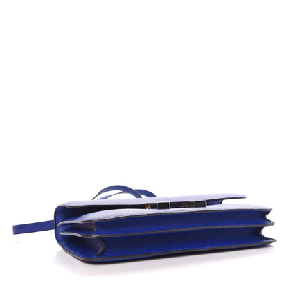 Hermes Epsom Constance Elan 25 Bleu Electrique 4 of 18