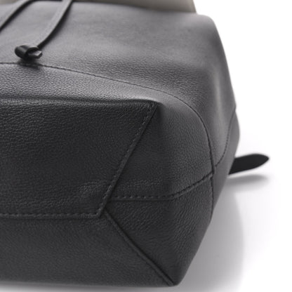 Louis Vuitton Calfskin Mechanical Flowers Lockme Backpack Black White 9 of 11