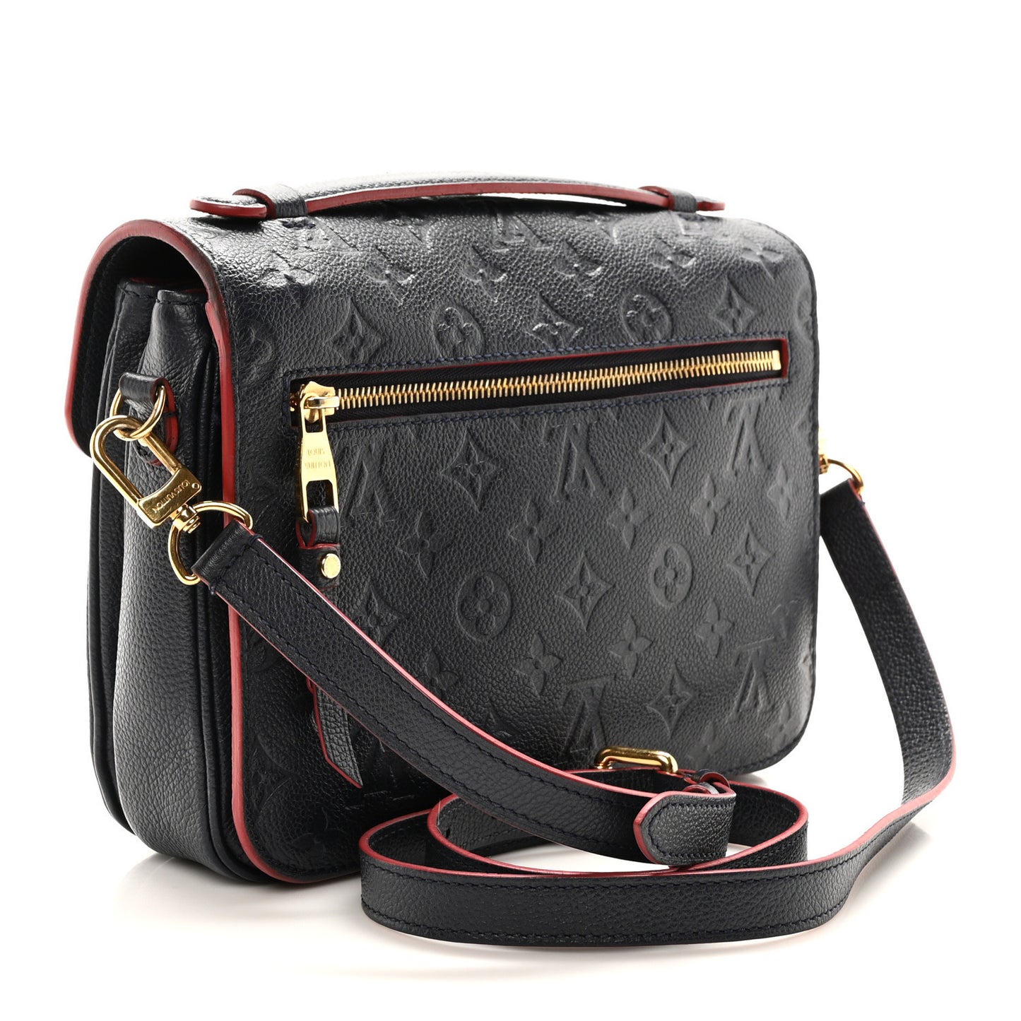 Empreinte Pochette Metis Marine Rouge