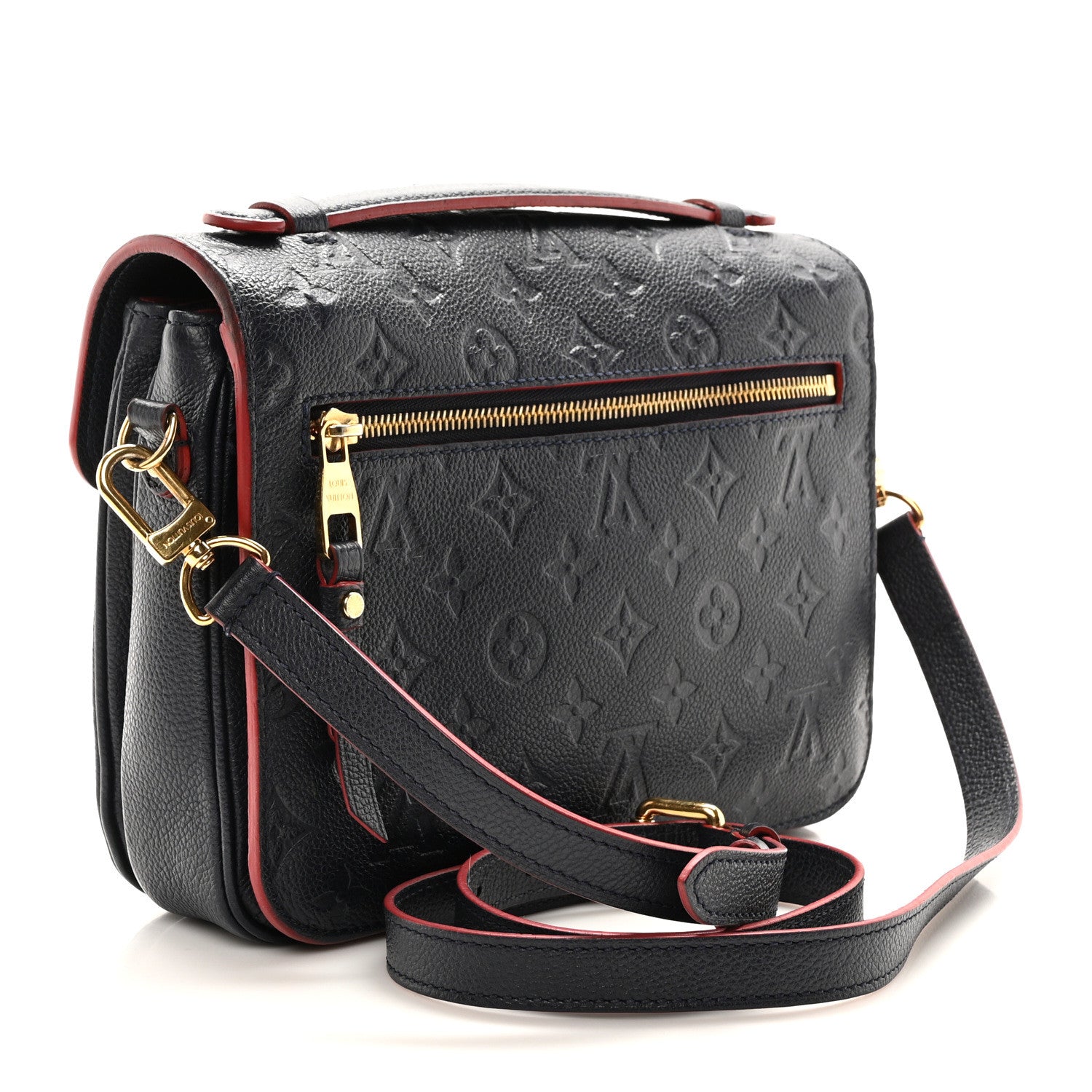 Louis Vuitton Empreinte Pochette Metis Marine Rouge 3 of 9