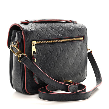 Louis Vuitton Empreinte Pochette Metis Marine Rouge 3 of 9