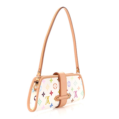Louis Vuitton Monogram Multicolor Shirley White 3 of 11
