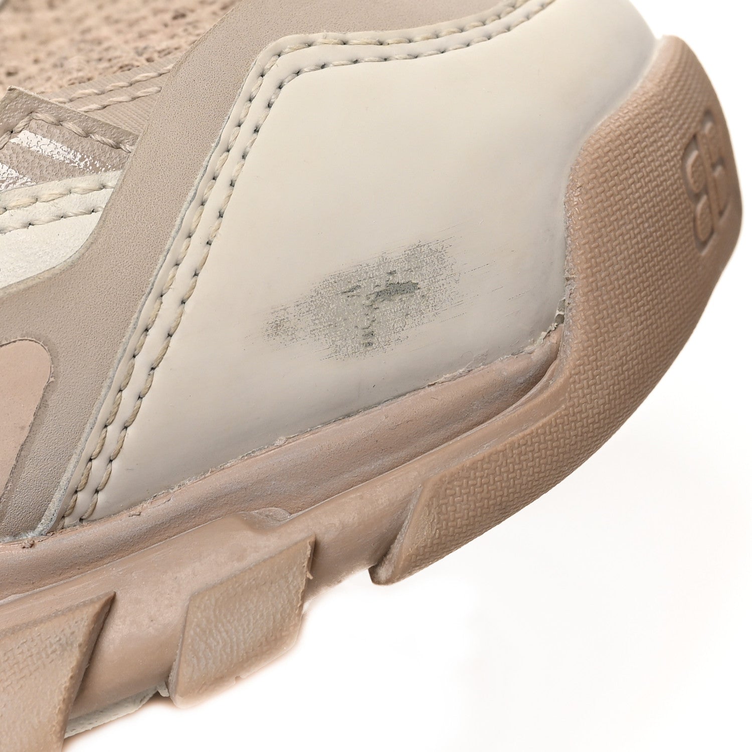 Balenciaga Mesh Nylon Destroyed Womens Track.3 Sneakers 40 Beige Mix 9 of 9