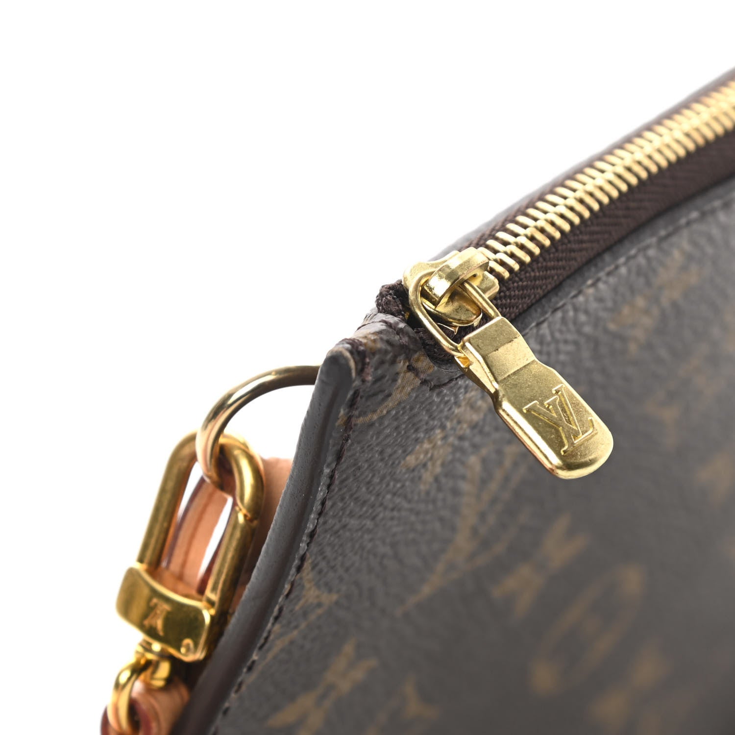 Louis Vuitton Monogram Neverfull MM GM Pochette 9 of 11