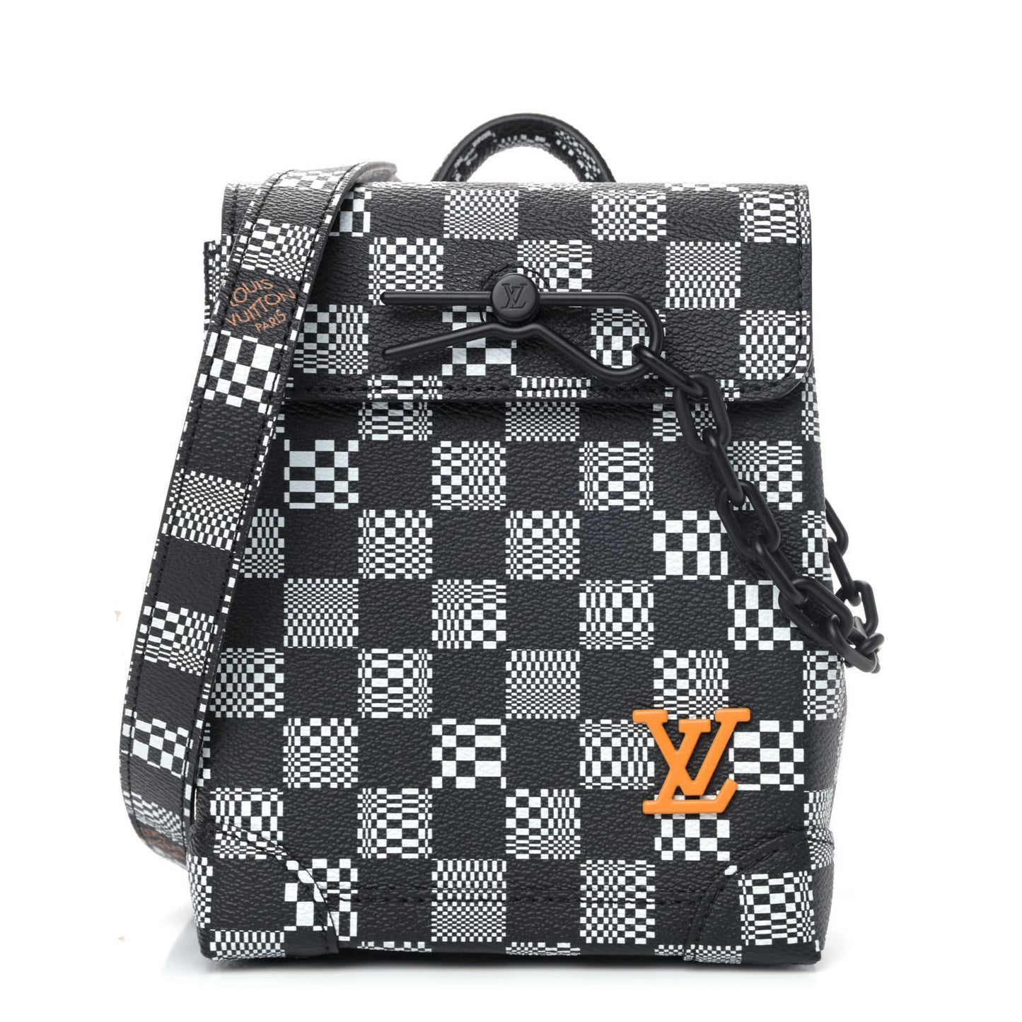Damier Distorted Steamer XS