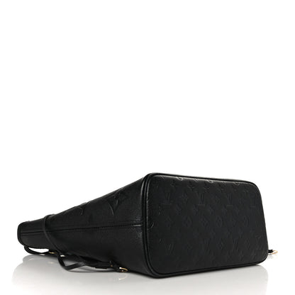 Louis Vuitton Empreinte Monogram Giant Neverfull MM Black 5 of 9