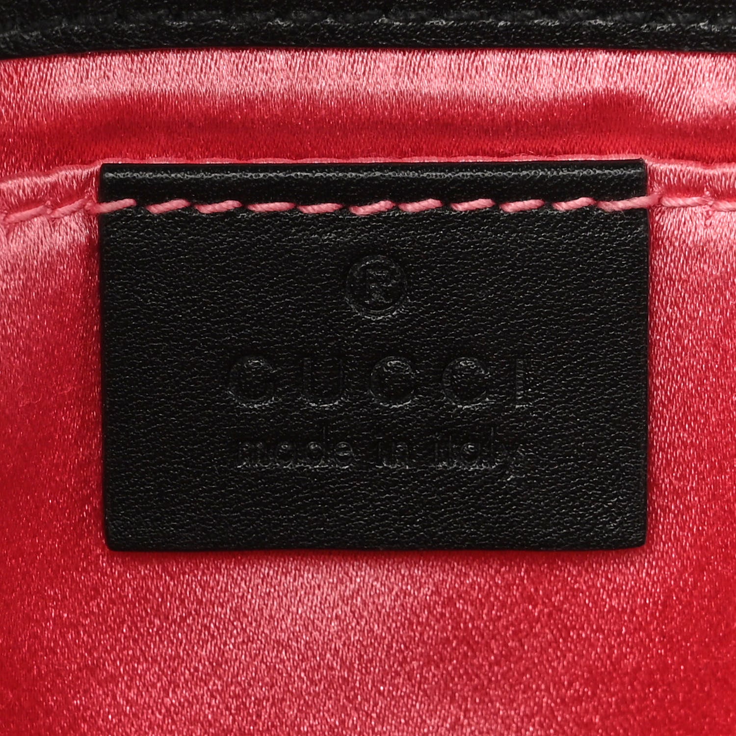 Gucci Velvet Matelasse Mini GG Marmont Shoulder Bag Black 6 of 10