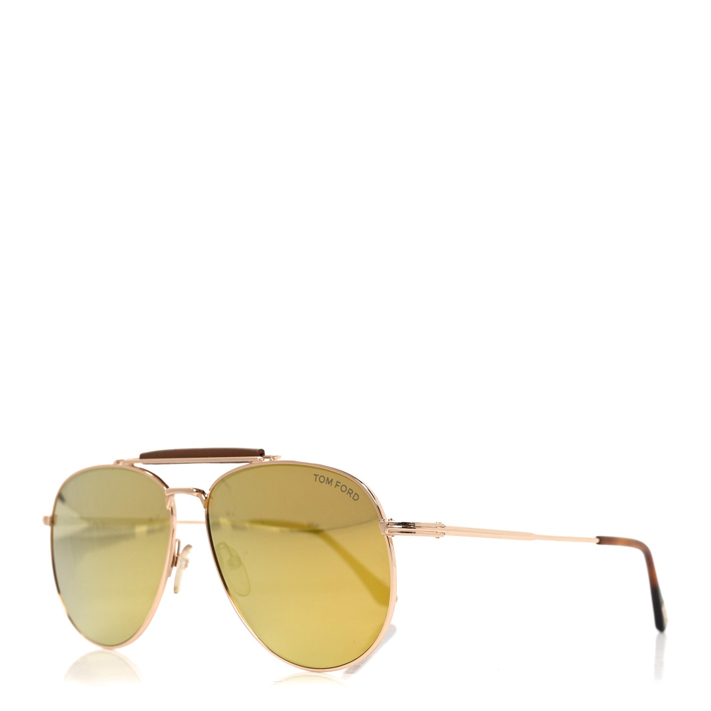 Sean Aviator Sunglasses TF536 Gold Havane