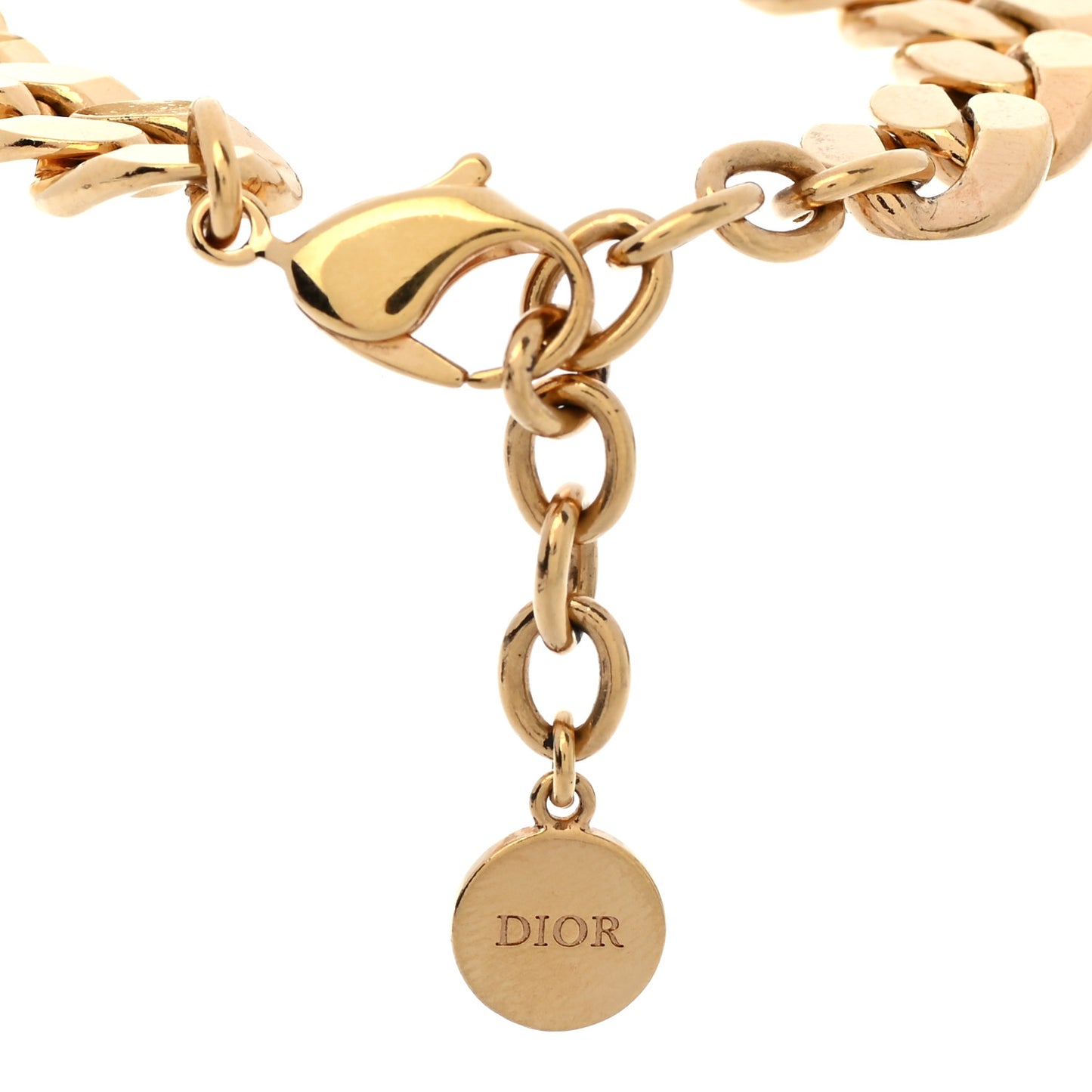 Metal Danseuse Etoile Chain Bracelet Gold