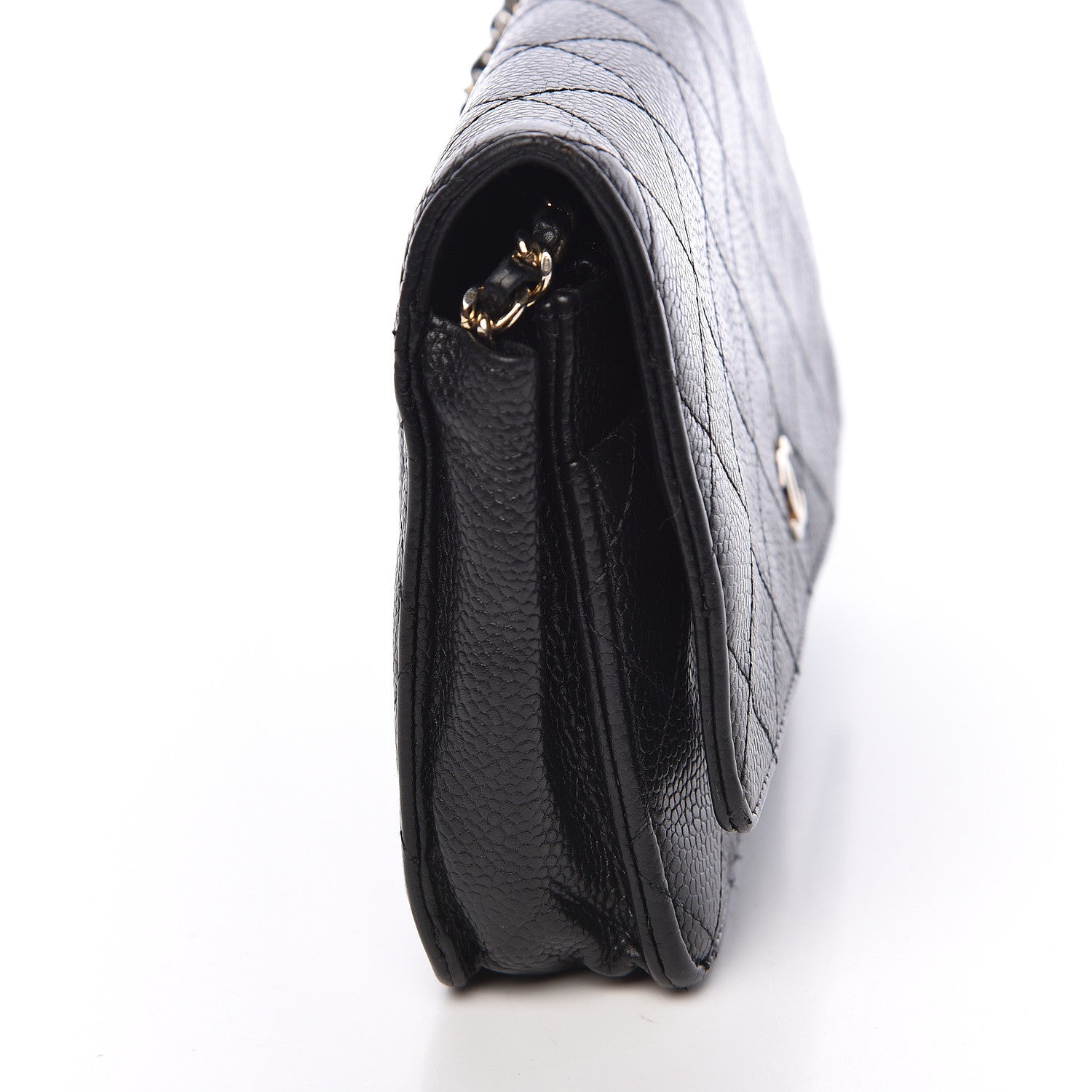 Chanel Caviar Quilted Wallet On Chain WOC Black 13 of 20