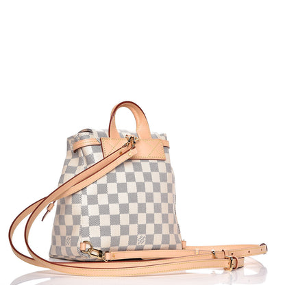 Louis Vuitton Damier Azur Sperone BB Backpack 3 of 7