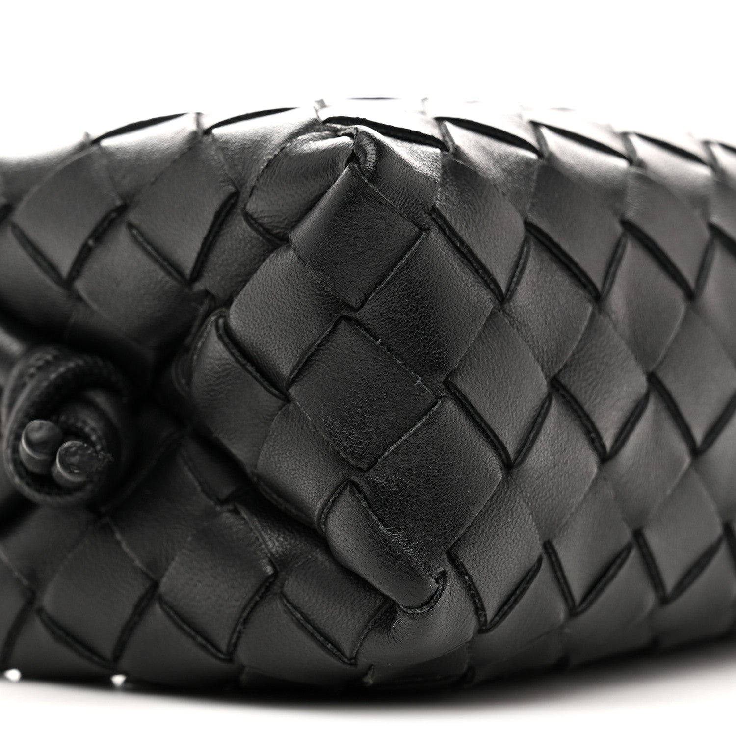 Bottega Veneta Nappa Intrecciato Mini Loop Camera Bag Black 8 of 11