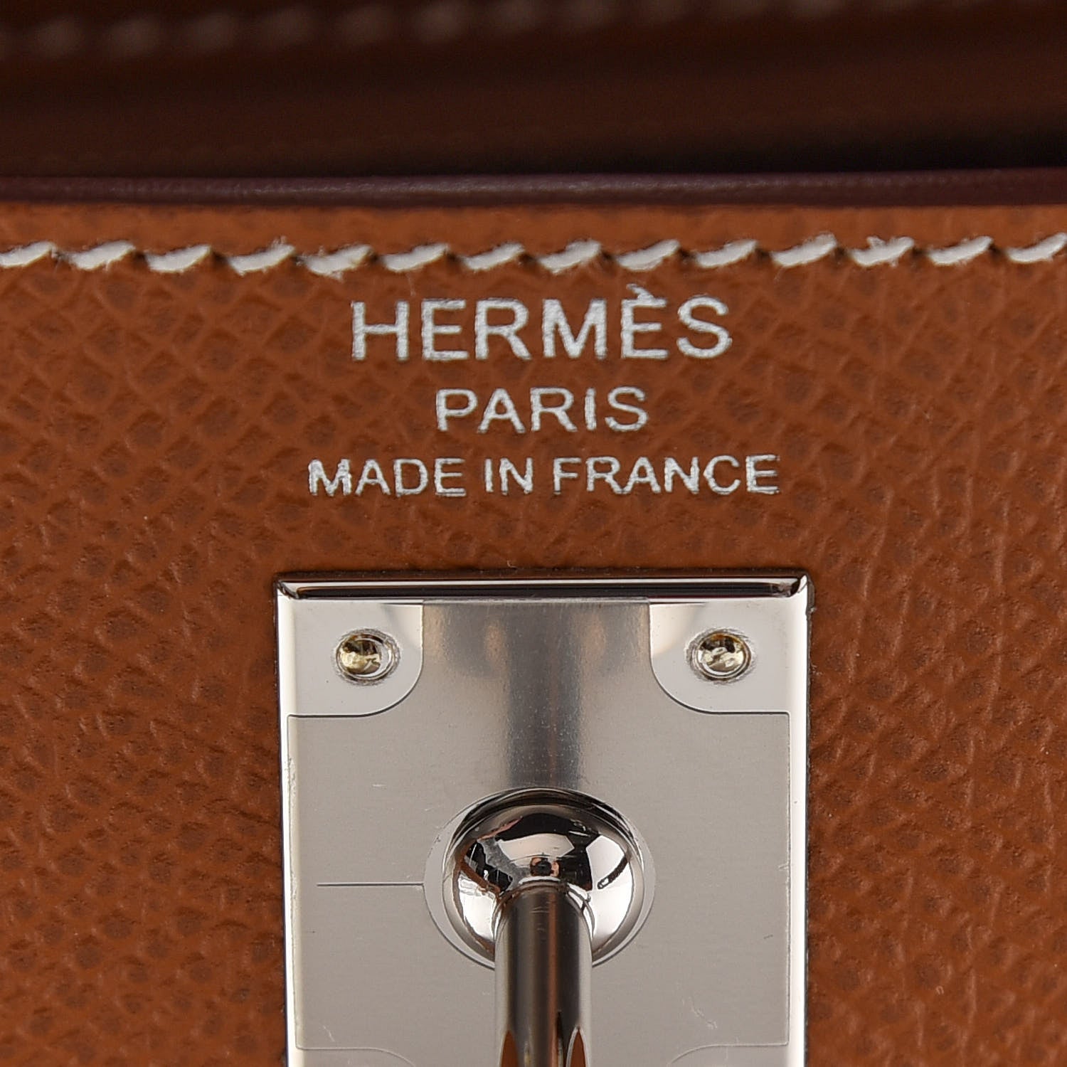 Hermes Epsom Kelly Sellier 25 Gold 5 of 10