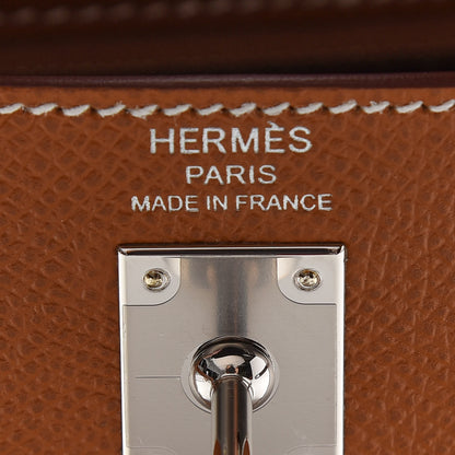Hermes Epsom Kelly Sellier 25 Gold 5 of 10