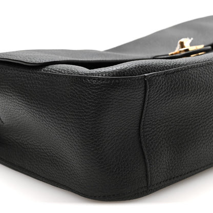 Chanel Grained Calfskin Small Souplissimo Maxi Flap Black 9 of 11