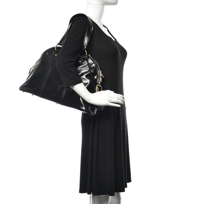 Saint Laurent Patent Large Muse Black 2 of 9