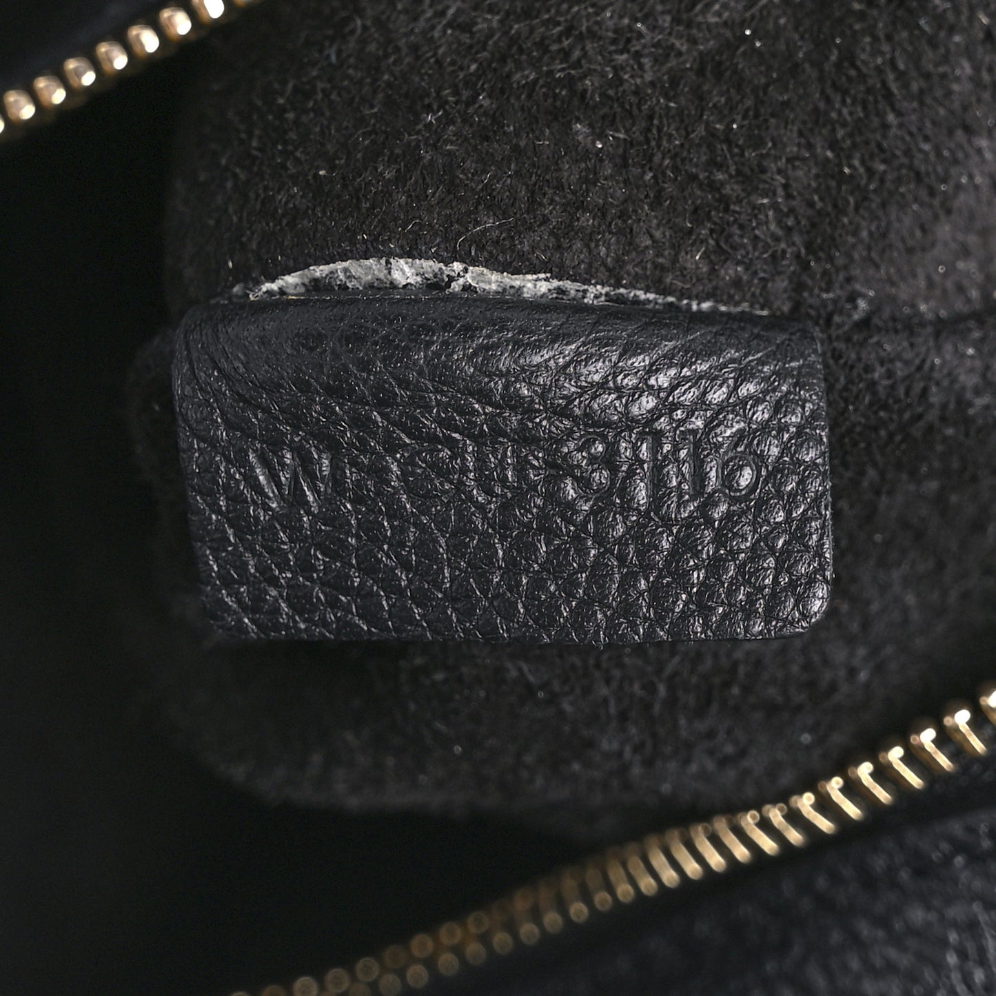 Soft Grained Calfskin Small Belt Cabas Phantom Black