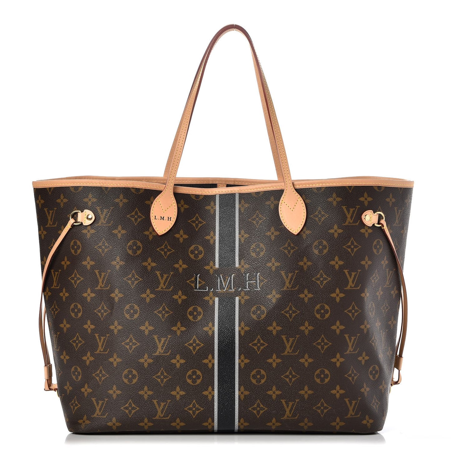 Monogram My LV Heritage Neverfull GM Gris Black
