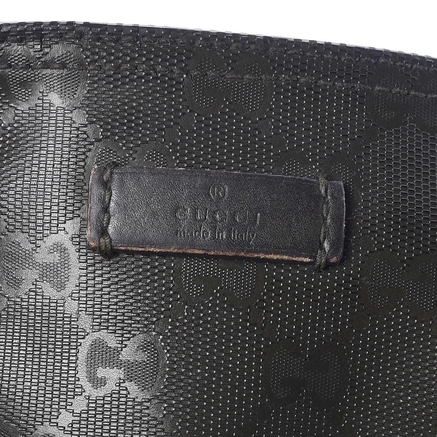 Gucci Imprime Monogram Medium Flat Messenger Bag Military 10 of 13