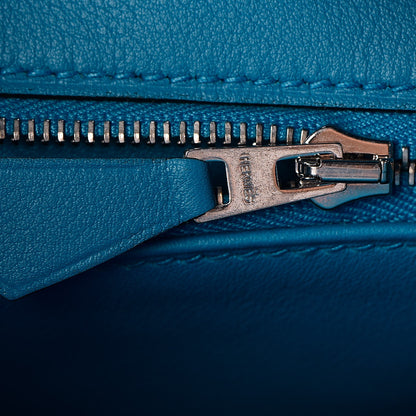 Hermes Swift Birkin 25 Bleu Zanzibar 14 of 35