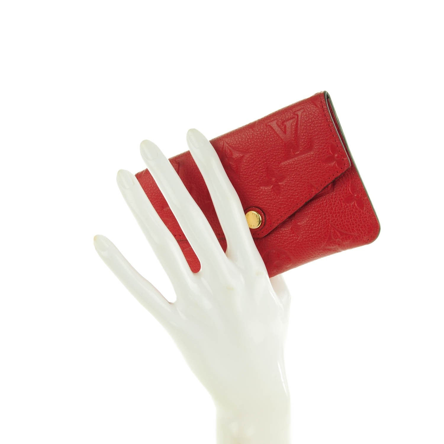 Louis Vuitton Empreinte Key Pouch Cherry 2 of 7