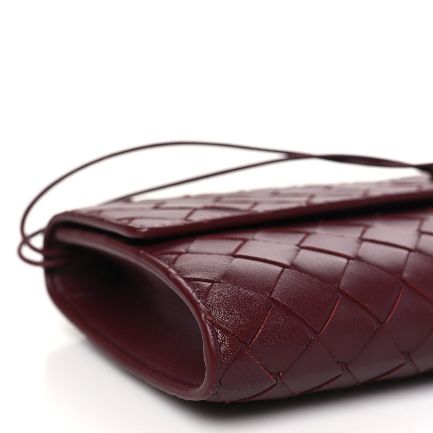 Nappa Intrecciato Long Andiamo Top Handle Clutch Barolo