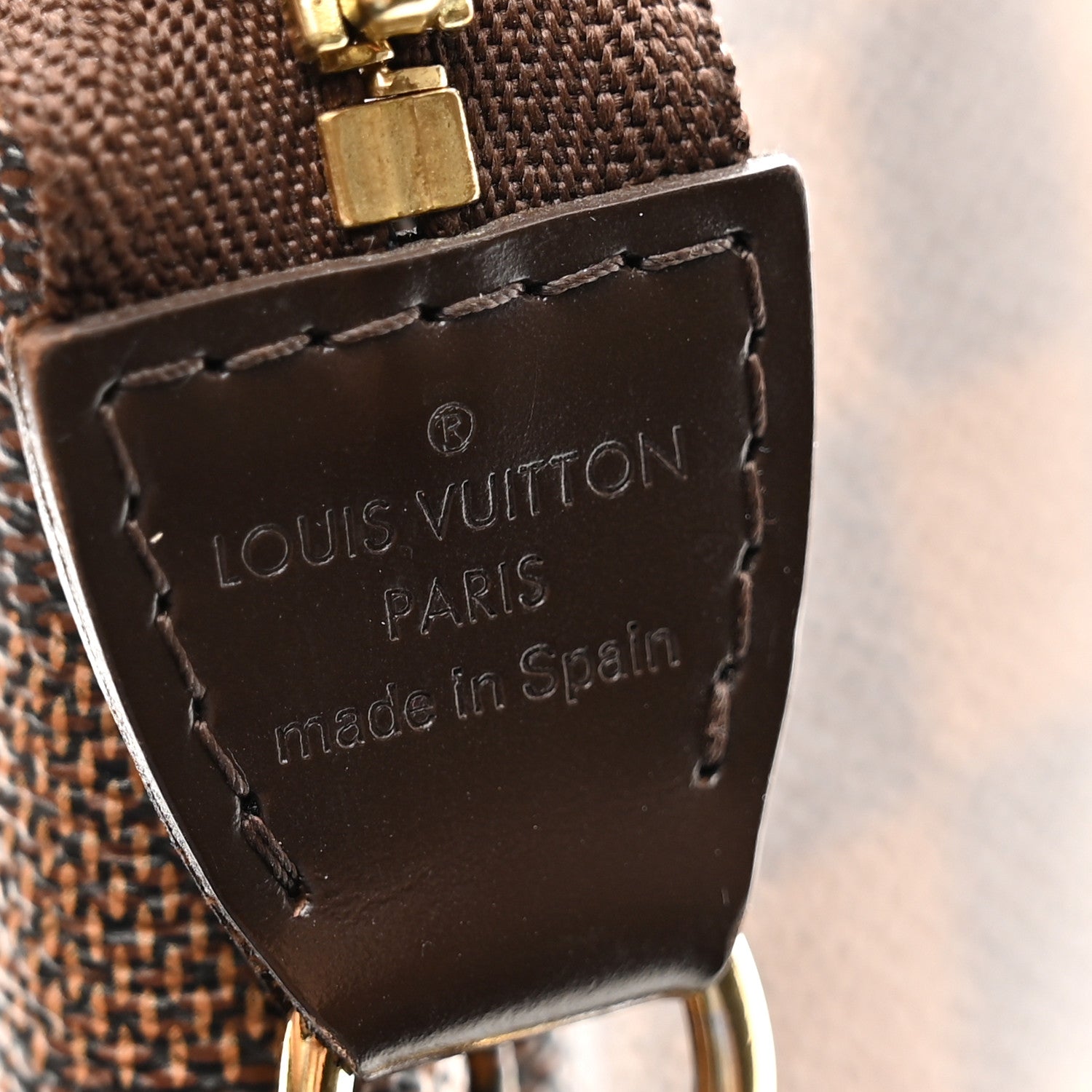Louis Vuitton Damier Ebene Pochette Accessories 6 of 7