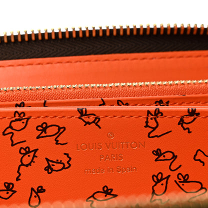 Louis Vuitton Catogram Zippy Wallet Marron 6 of 9