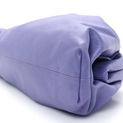 Bottega Veneta Smooth Butter Calf The Pouch Oversized Clutch Lavender 10 of 12