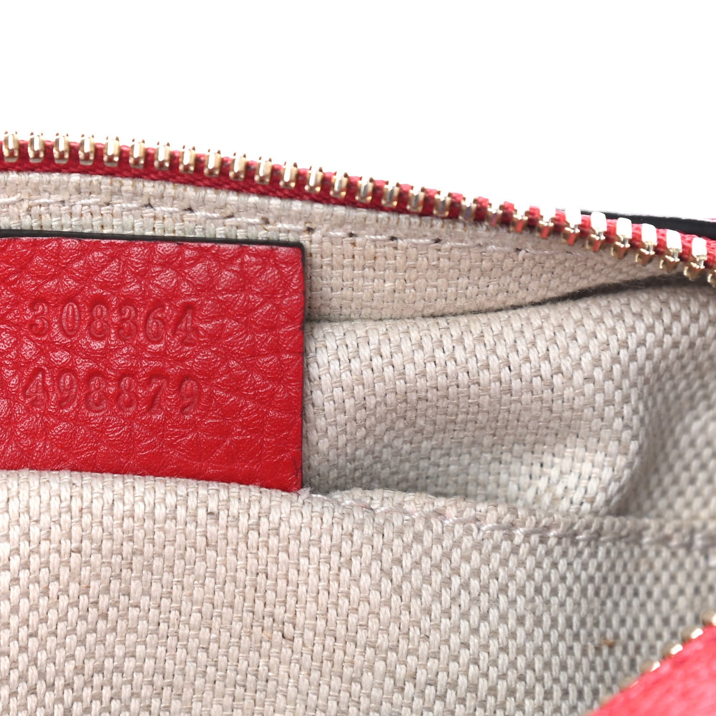 Pebbled Calfskin Small Soho Disco Bag Tabasco Red