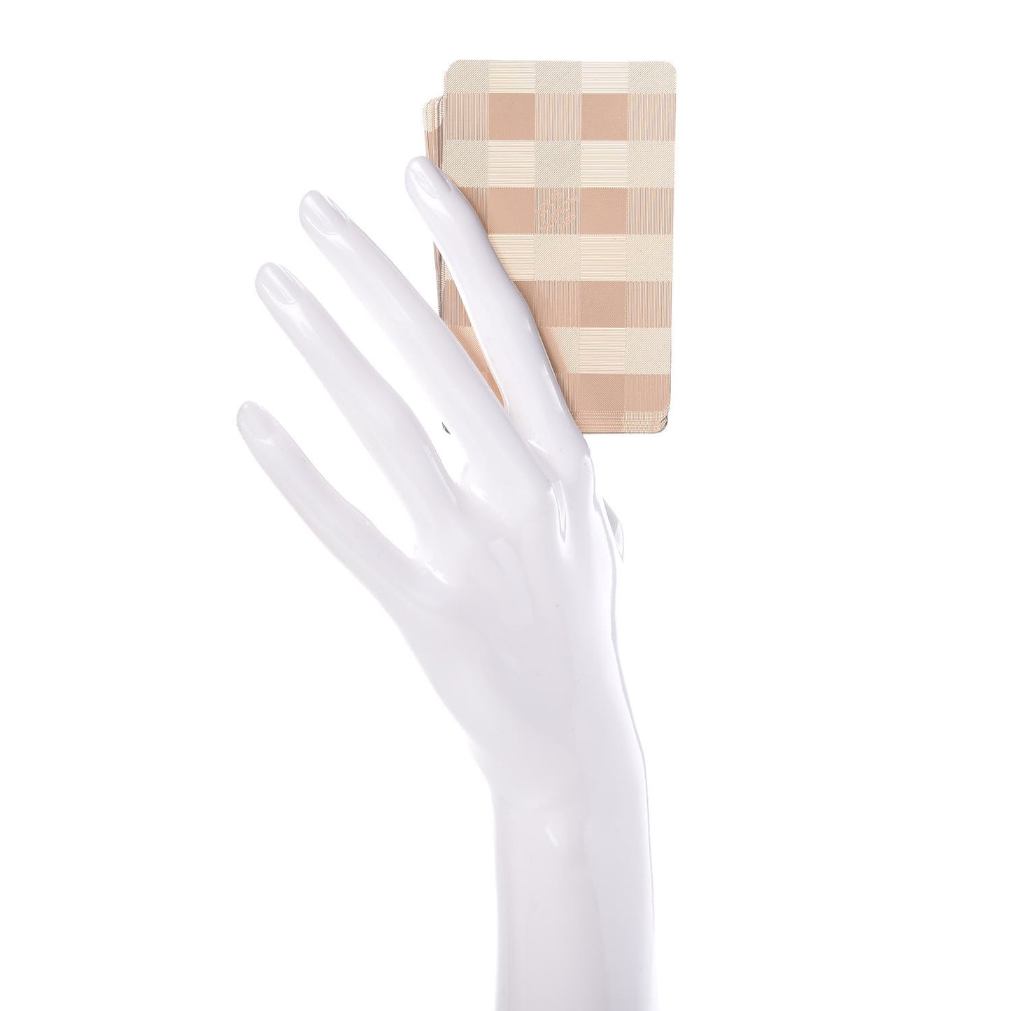 Damier Metallic Playing Cards Set of 2