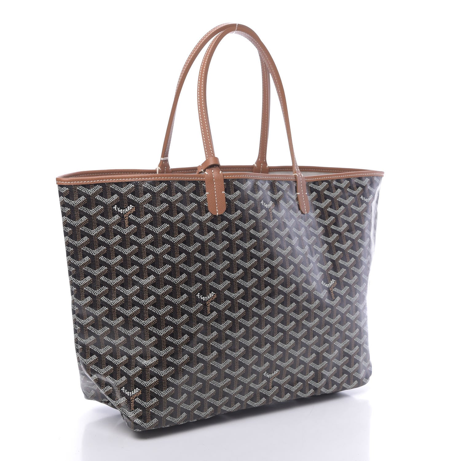 Goyard Goyardine Saint Louis PM Black Gold 3 of 10